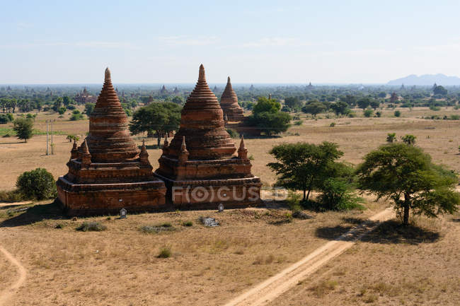 Myanmar (Burma), Mandalay Region, Old Bagan, Bulethi Pagoda — Stock Photo