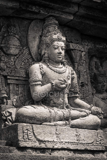 Indonésia, Java Tengah, Kabudaten Klaten, Prambanan, templo hindu em Java — Fotografia de Stock