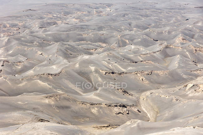 Indonésie, Java Timur, Probolinggo, Dunes de sable texture d'en haut — Photo de stock