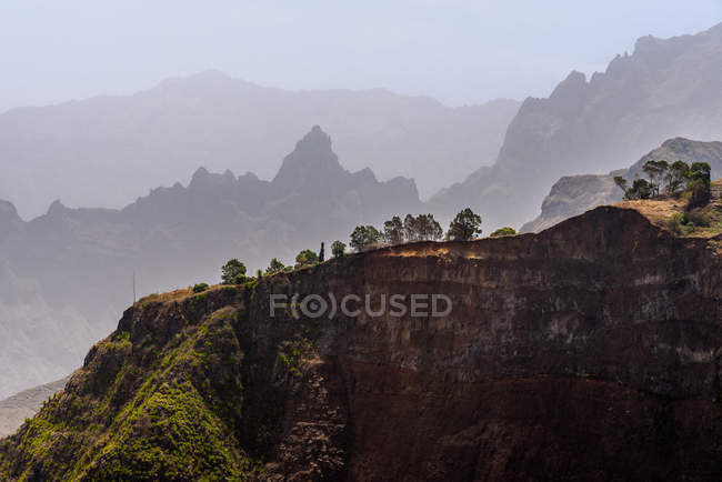 Cape Verde, Santo Antao, Caibros de Ribeira de Jorge, island of Santo Antao at peninsula of Cape Verde — Stock Photo
