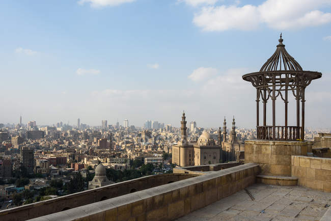 Egypt, Cairo Governorate, Cairo, citadel with alabaster mosque — Stock Photo