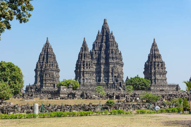 Indonésie, Java Tengah, Klaten, Temple Prambanan, complexe du temple hindou — Photo de stock