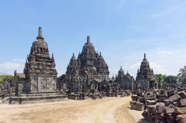 Indonesia, Giava Tengah, Klaten, Tempio di Sewu, Tempio Buddista — Foto stock