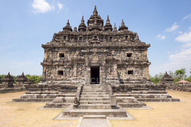 Indonésie, Java Tengah, Klaten, Candi Plaosan, Temple hindou — Photo de stock