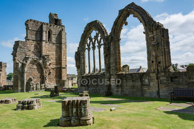 United Kingdom, Scotland, Moray, Elgin, Elgin Cathedra ruins — Stock Photo