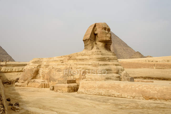 Єгипет, Гіза Gouvernement, Гіза, піраміди Гізи, Всесвітньої спадщини ЮНЕСКО — стокове фото
