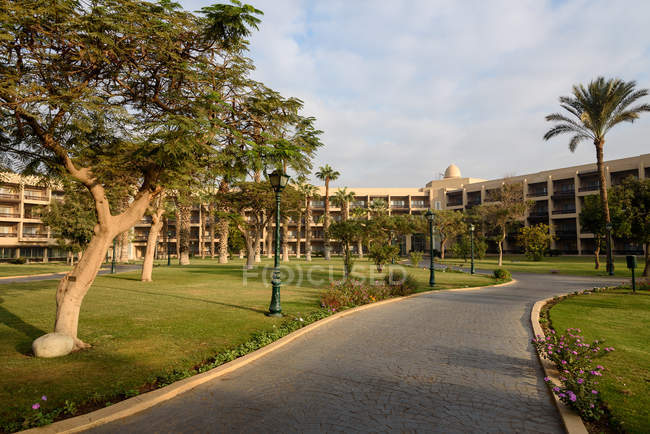 Ägypten, giza gouvernement, al haram, mena house hotel, traditionelles hotel in ägypten — Stockfoto