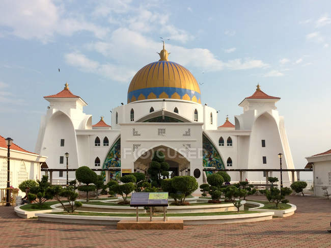Malasia, Melaka, Melaka, Mezquita de Melakka - foto de stock