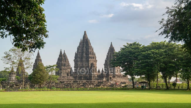 Indonesia, Daerah Istimewa Yogyakarta, Kabul Sleman, Tempio di Prambanan a Giava Centrale — Foto stock