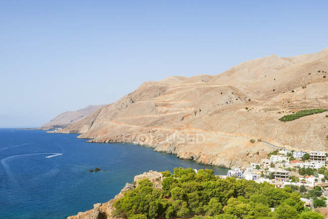 Griechenland, Kreta, Chora Sfakion, Chora Sfakion — Stockfoto
