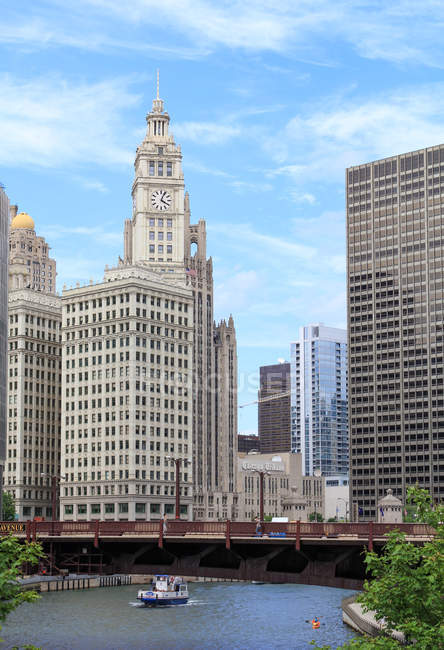 США, штат Іллінойс, Чикаго сучасної архітектури — стокове фото