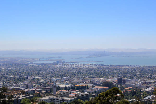 Estados Unidos, California, San Francisco, Vista de Twin Peaks en San Francisco - foto de stock