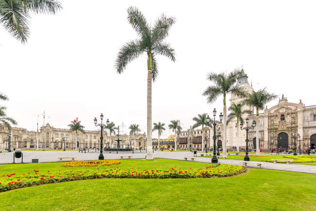 Peru, Provincia de Lima, Cercado de Lima, passeio de exploração na cidade de Lima — Fotografia de Stock