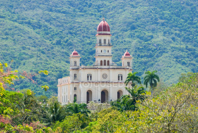 Cuba, Santiago de Cuba, El Cobre, Basilica, Basilica del Cobre, біля Сантьяго-де-Куба — стокове фото