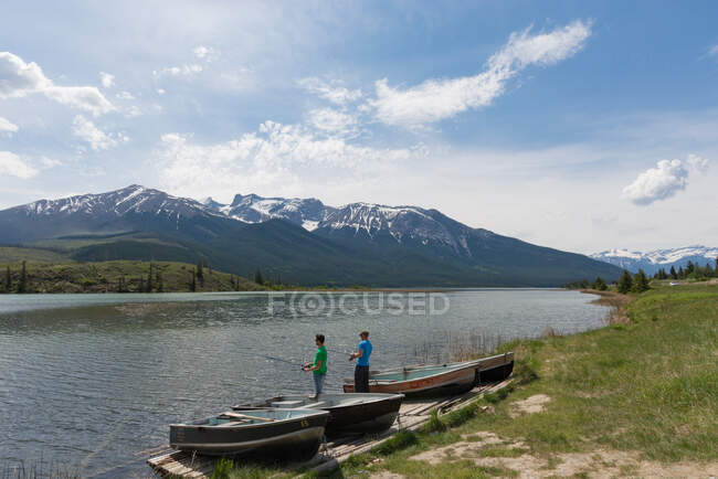 Canada, Alberta, Jasper National Park, In the Wild, Angel Adventure — Foto stock