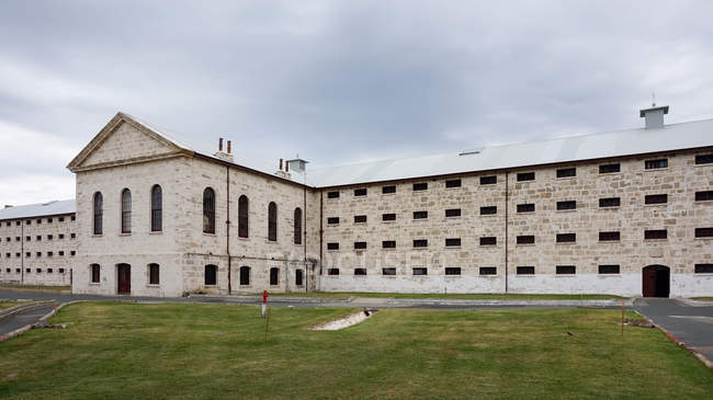 Australia, Western Australia, Fremantle, Fremantle Prison from outside near Perth — Stock Photo