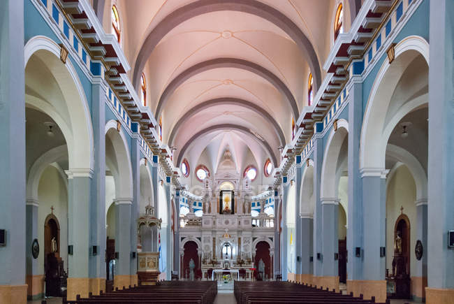 Cuba, Santiago de Cuba, El Cobre, Basílica del Cobre no interior de Santiago de Cuba — Fotografia de Stock