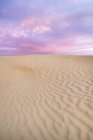 Dune di sabbia modello naturale di Great Sandhills, Saskatchewan, Canada . — Foto stock