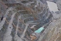 Miniera di Gibilterra nella regione caraibica della Columbia Britannica, Canada — Foto stock