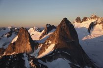 Bugaboo spire on mountains in British Columbia, Canada — Stock Photo