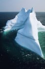 Vue aérienne de l'iceberg au large de Terre-Neuve, Canada . — Photo de stock