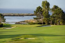 Victoria Golf Club sullo stretto di Juan de Fuca, Oak Bay, Columbia Britannica, Canada — Foto stock