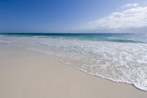 Tropischer Strand bei tulum, quintana roo, Yucatan Halbinsel, Mexiko — Stockfoto
