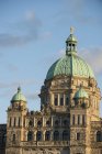 British Columbia Parliament building dome, Victoria, British Columbia, Canada — Stock Photo