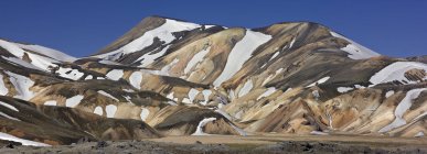 Región montañosa de Landmannalaugar de la Reserva Natural de Fjallabak, Islandia - foto de stock