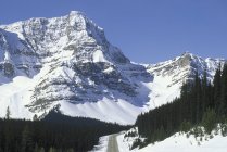 Montagnes Rocheuses au nord jusqu'au parc national Jasper, promenade des Glaciers, Alberta, Canada . — Photo de stock