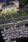 Luftaufnahme des Viktoria-Hafens, Vancouver-Insel, britische Kolumbia, Kanada. — Stockfoto