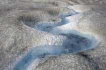 Detalhe da geleira Athabasca em Columbia Icefields, Jasper National Park, Alberta, Canadá — Fotografia de Stock