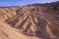 Schema di erosione di Zabriske Point in arenaria, Death Valley National Monument, California, USA — Foto stock