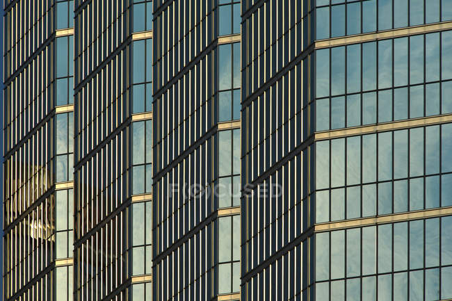 Edificios de hormigón y vidrio en el centro de Toronto, Canadá . - foto de stock