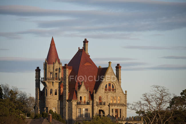 Craigdarroch замок історичний сайт, Вікторія, Британська Колумбія, Канада — стокове фото