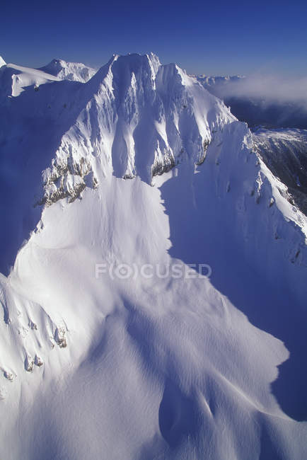 Vue aérienne du parc provincial Mount Garibaldi, Colombie-Britannique, Canada . — Photo de stock