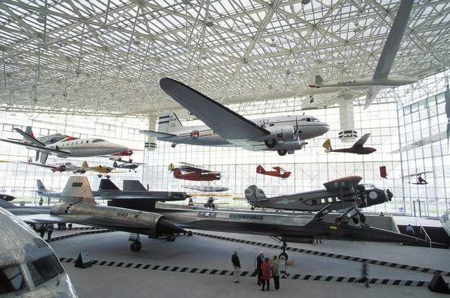 Seattle Boeing Aviation museum, Washington, EUA — Fotografia de Stock