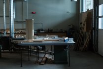 Interior of empty workshop — Stock Photo