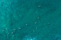 Veduta aerea di bel paesaggio marino — Foto stock