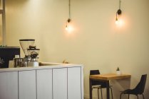 Blick in ein leeres Café — Stockfoto
