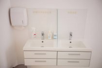 Sink in dental clinic in dentist office — Stock Photo