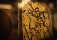 Mecanismo relógio vintage com engrenagens — Fotografia de Stock