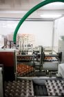 Máquinas e equipamentos para a produção de ovos na fábrica — Fotografia de Stock