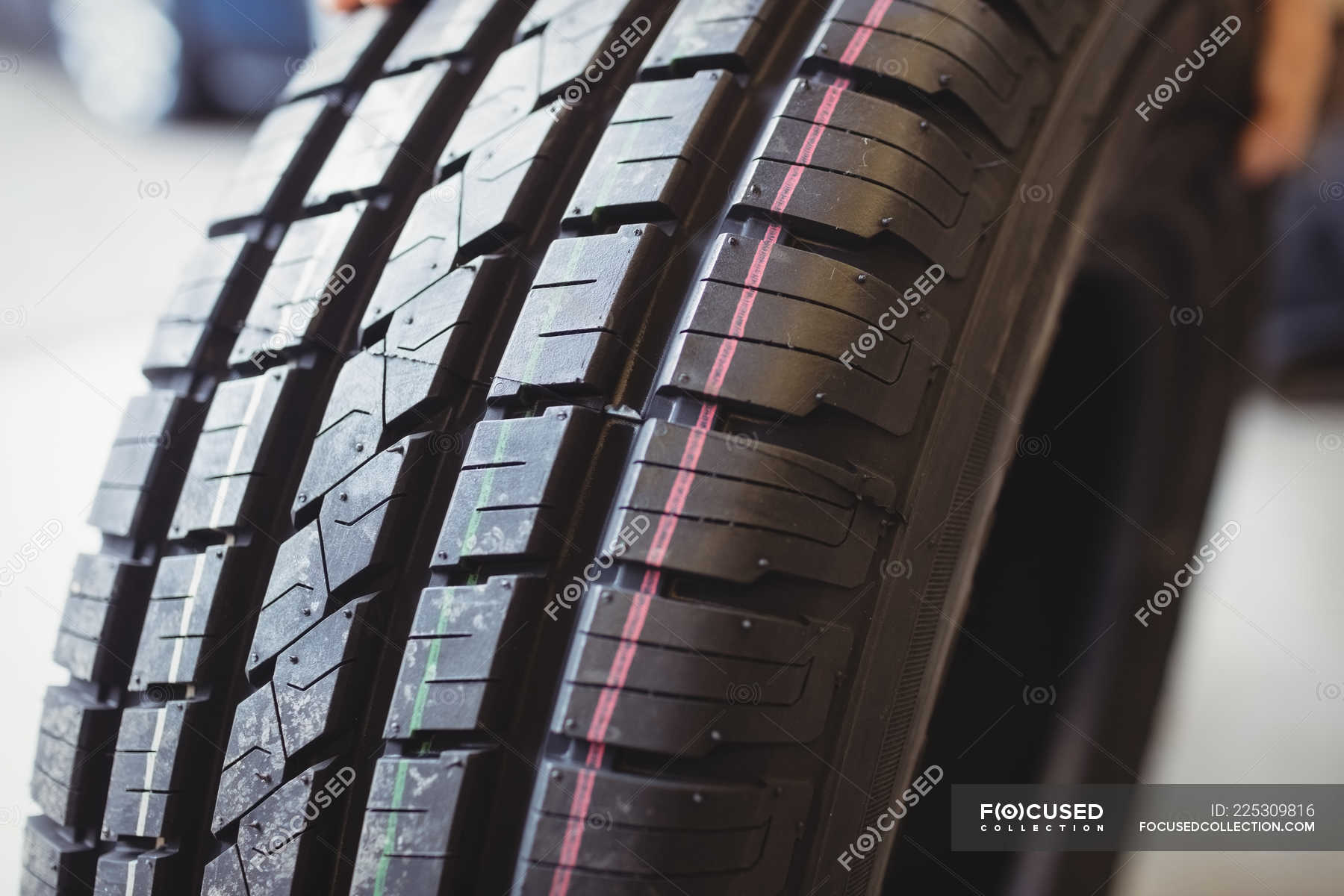 close-up-of-car-tyre-in-repair-garage-car-parts-mechanical-stock