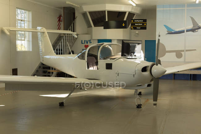 Private modern propeller in training institute — Stock Photo