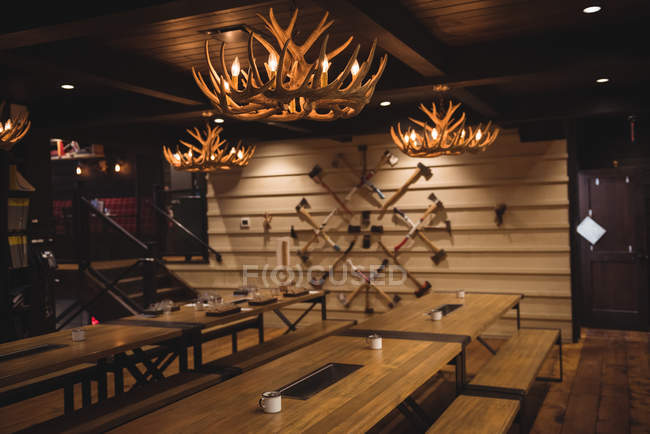 Interior of an empty bar — Stock Photo
