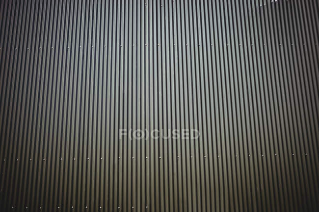 Close-up of exterior corrugated iron barn — Stock Photo