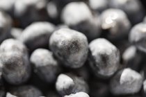 Close-up of fresh ripe blueberries in heap — Stock Photo