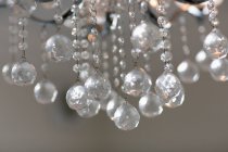 Close-up of a chandelier hanging from a ceiling — Stock Photo