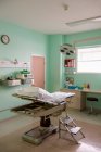 Кімната медичної експертизи в лікарні — стокове фото